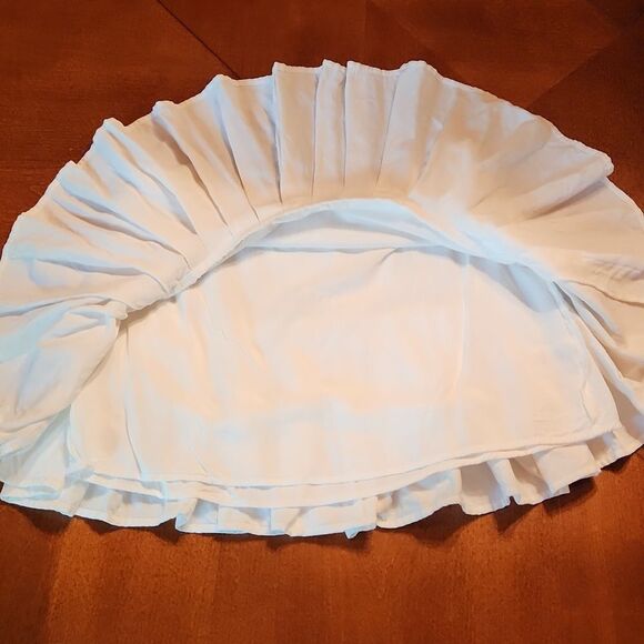 Lulus Truly Flirtatious Linen Pleated High-Rise Mini Skirt, Small, Ivory - Picture 7 of 10